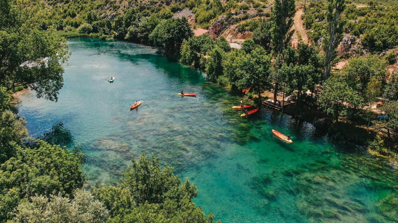 River huts Zrmanja Obrovac Exterior foto